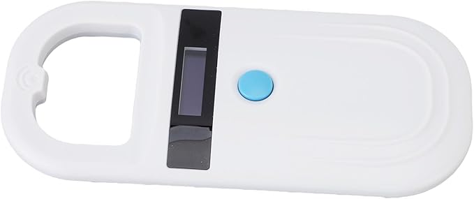 Pet Microchip Scanner, Portable Rechargeable Reader with 1000 Records Storage, for Dog Cat Animal Management (Type 1)