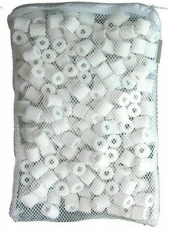 Wave Point Aquarium Filter Media Kits, 1 lb Activated Carbon + 50pc Bio Balls