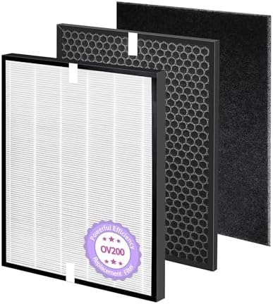 OV200 Replacement Filter Compatible with Oransi OV200 Air Purifier, Compared to Part# RF200