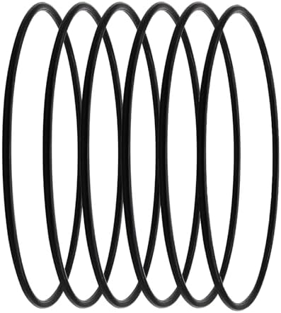 6 Pack 151122 Big Blue Water Filter Housing O-Ring Compatible with Pentek #10 & #20 Big Blue, APEC HBB-10/HBB-20 (Buna-N)