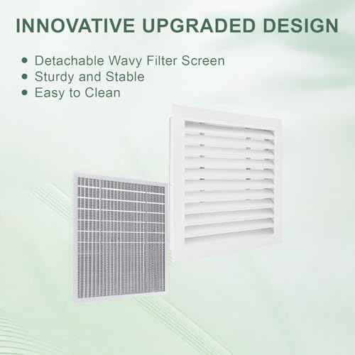 12"x12"Aluminum Gable Vent - Shed Vents with Screen,Vent Opening: 10"