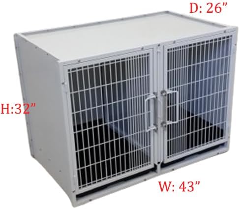 6 or 8 Unit Powdercoated Cage Bank Kit
