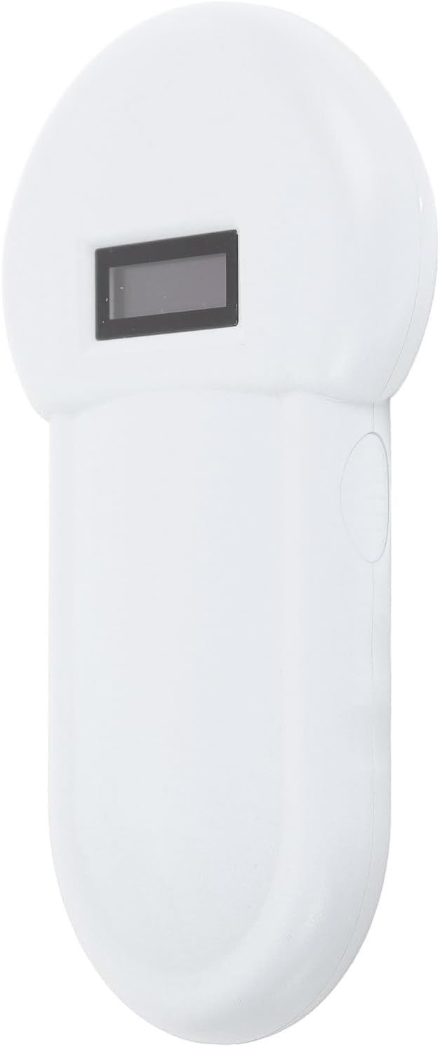Pet Microchip Reader, Handheld Scanner with USB Charging and LCD Display, Compatible with ISO11784 85 FDX B for Dogs Cats Pigs Animals