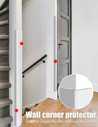 ‎Frychee Wall Corner Protector, Walls Edge Protector,Self-Adhesive