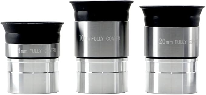 Multi-Coated Telescope Eyepiece Set