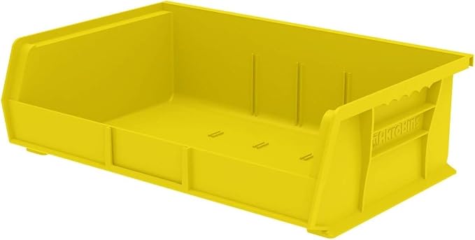 Akro-Mils 30255 AkroBins Plastic Storage Bins, Space-Saving Stackable Bins
