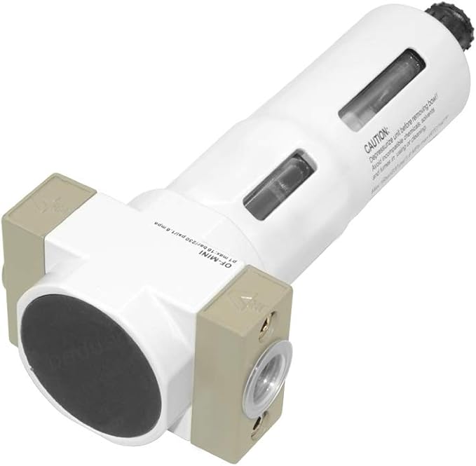 Beduan 1/4" Air in-line Compressed Particulate Filter, Moisture Water Trap