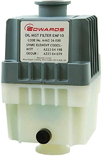 Edwards EMF10 Oil Mist Filter, KF25 Ports, for RV3, RV5, RV8 Vacuum Pumps, A462-26-000