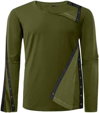 Unisex Post Shoulder Surgery Recovery Shirts - Full Tear Away Snap