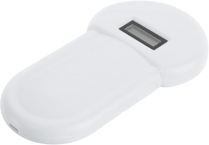 Pet Microchip Reader, Advanced Scanner with USB Charging and Clear LCD Display, Compatible with ISO11784 85 FDX B for Dogs Cats Pigs Animals