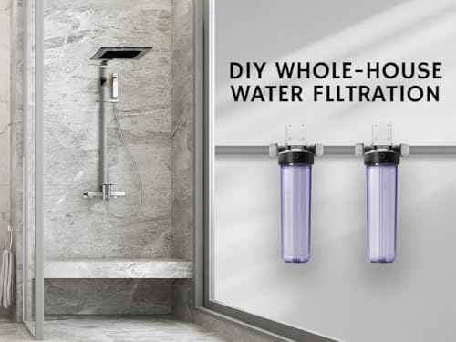 Airthereal Whole House Water Filter Housing, Sediment Filters for Well