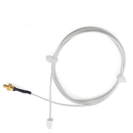 Ender 3 M3 Thermistor 300°C 1m/39.4Inch, 3D Printer M3 Stud Thermistor