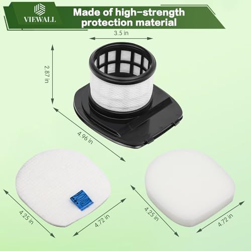 IX141 Filter Replacement for Shark IX141AMZ IX140 IX142 IX144 IZ140 IZ141