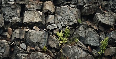 24X16IN Stone Aquarium Background, Rock Fish Tank Background, Natural Rocky Glass Terrarium Background with 8 EVA Double-Sided Tape