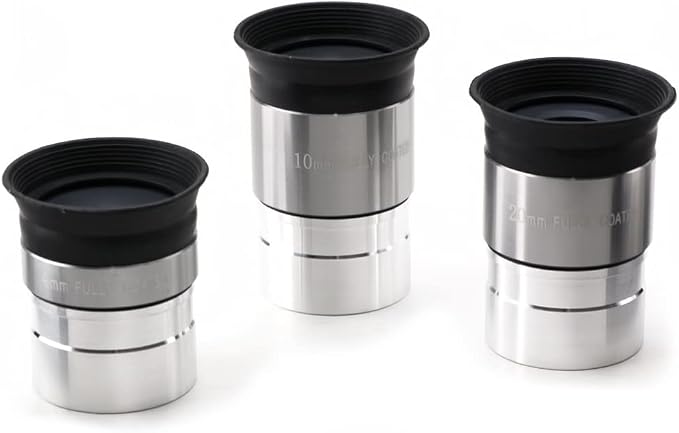 Multi-Coated Telescope Eyepiece Set