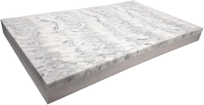 Pet Dog Bed Gel Infused High Density Memory Foam Pad (34x26x3 inches (2pack))
