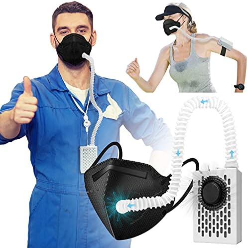 Electric Maskes with Fan, Fresh Air System, Breathe easily