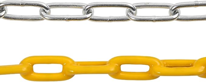 Sunnyglade 6 PCS Swings Seats Heavy Duty with 66" Chain, Playground Swing Set Accessories Replacement with Snap Hooks, Support 250lb (6, Blue)