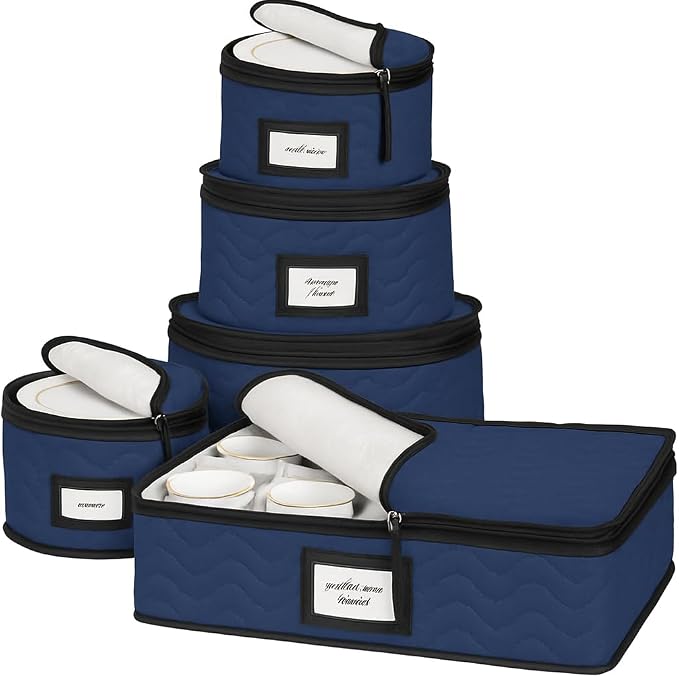 China Storage Containers 5-Piece Set Moving Boxes, Quilted Microfiber |