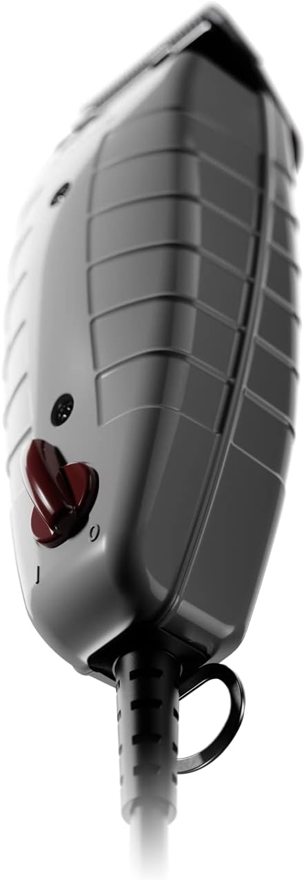 Andis 04685 Professional Outliner ll Square Blade Beard Trimmer - Blade Zero Gapper, Carbon Steel Blade - Grey