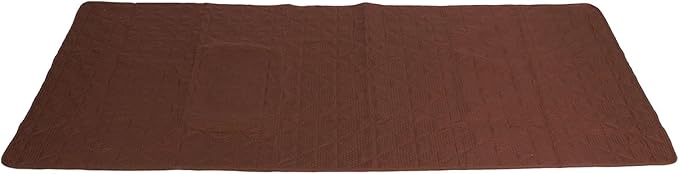 Dog Bed Cover, Slip Washable Pet Blanket for Sofa Couch Furniture Protector with Double Sided TPU Liner for Cats Puppies Brown (30x70in/ 76.2x177.8cm)
