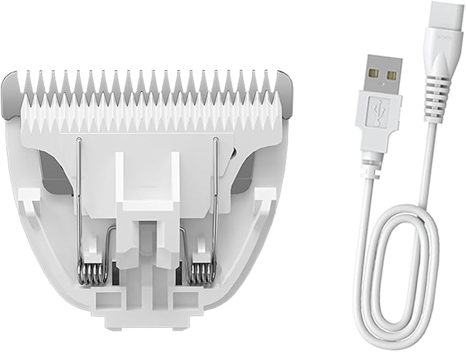 Replacement Blade & Charged Cable for Pet Hair Trimmers,Replacement Blade *1 & Replacement Cable *1 for Dog Shavers