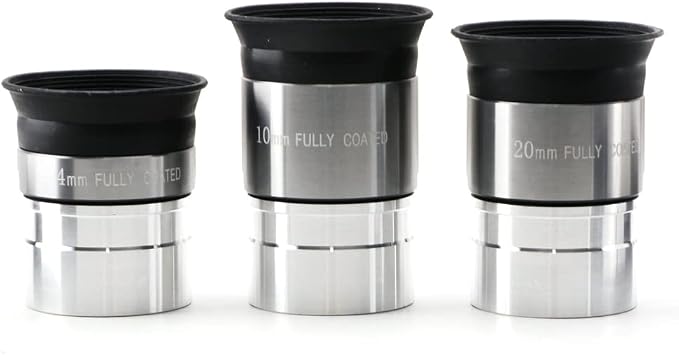 Multi-Coated Telescope Eyepiece Set