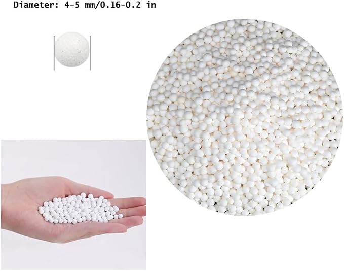 200 Gram Humidifier Cleaner Refill Replacement Nano Silver Ceramic Cleaning Ball