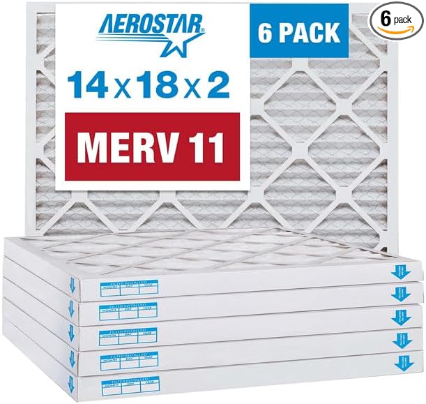 Aerostar 14x18x2 MERV 11-6 Count