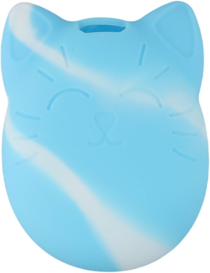 Silicone Protective Shell Case Cover Compatible with Digital Pet 4U/4U+/PS/Mix/Meets/IDL/ID, Soft Shock-Resistant Travel Storage with Chain, Purple(Blue)