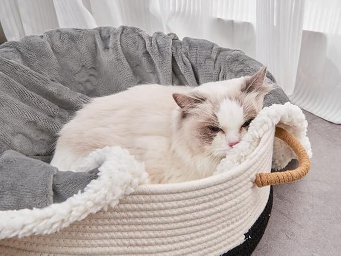 Waterproof Dog Blanket, 60" x 40" Washable Sherpa Fleece Cat Blanket,Pet Puppy Blanket Sofa Bed Furniture Protector,Reversible Soft Plush Blanket for Medium Large Dog (65" x 57")