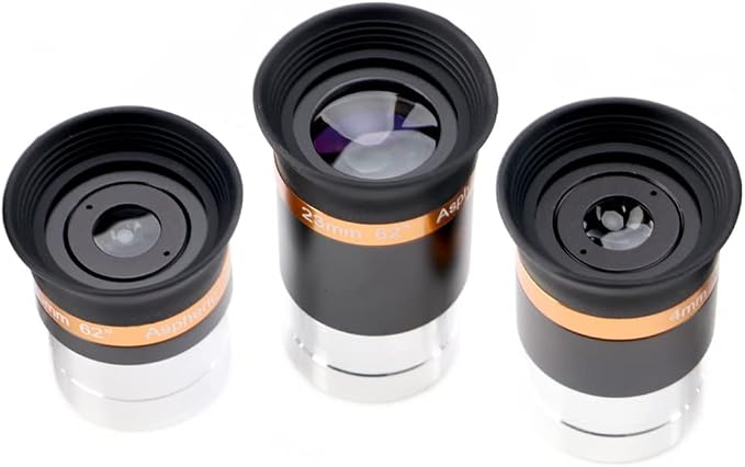 Wide Angle Aspheric Eyepiece Set