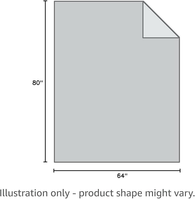 Allisandro Luxurious Dog Blanket, 350 GSM Super Fuzzy Microplush Fleece Pet Blankets for Small Medium Large Dogs and Cats, Blue Paw and Bone, 80" x 64"