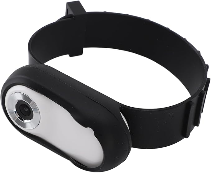 Yosoo Health Gear Pet Collar Camera HD 1080P 170 Wide Angle, USB Rechargeable Adjustable Pet Camera for Dogs and Cats with Video and Photo Function, No WiFi Needed Action