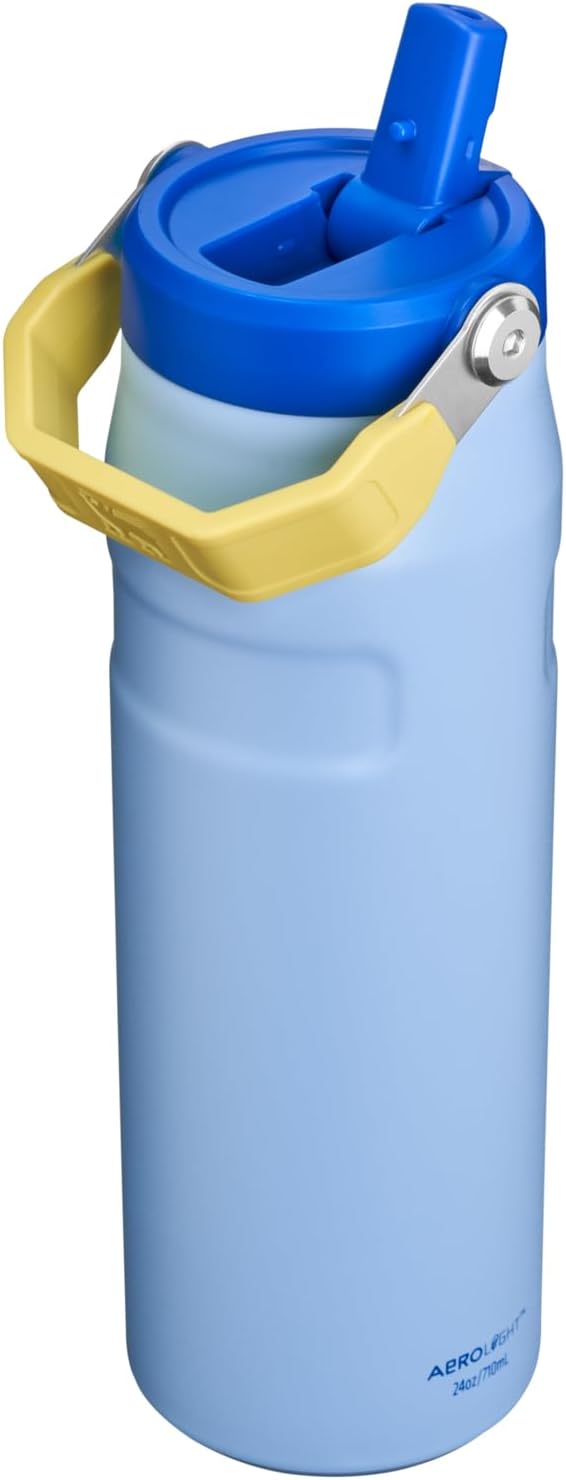 STANLEY IceFlow Flip Straw 2.0 Water Bottle 24 oz | Built-In Straw