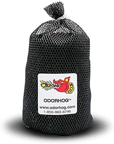 OdorHog Metal Cap Clamp On Vent Stack Pipe Filter 4", Removes Outdoor Septic
