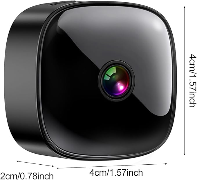 Vikye Indoor Security Camera, 2.4GHz 1080P 360 WiFi Camera with Phone App, Motion Detection, Infrared Night Vision, Pet Dog Baby