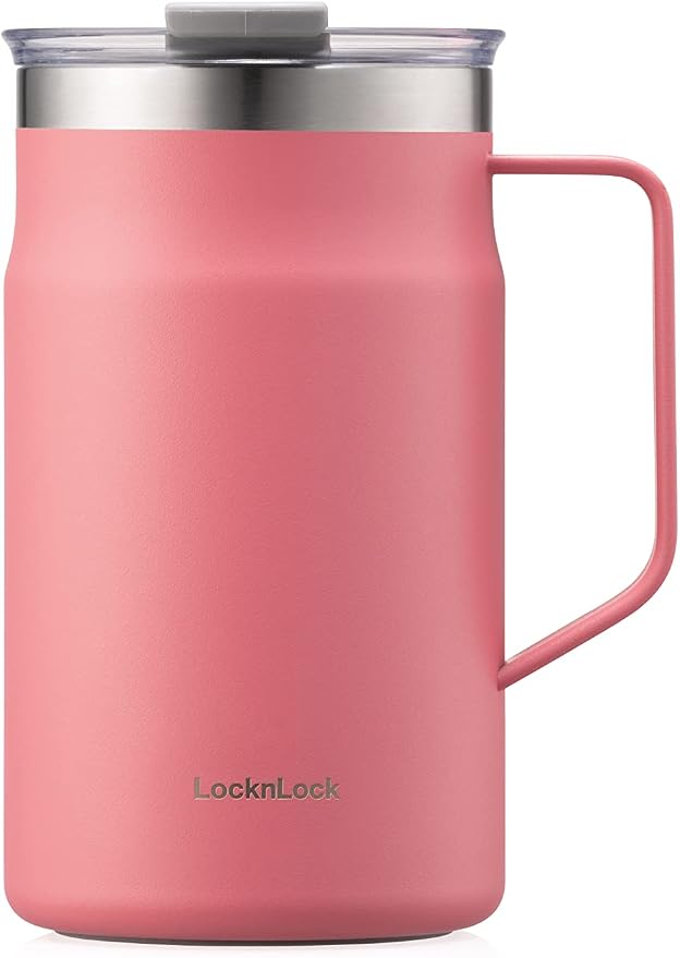 LocknLock Metro Mug Premium 18/8 Stainless Steel Double Wall Insulated