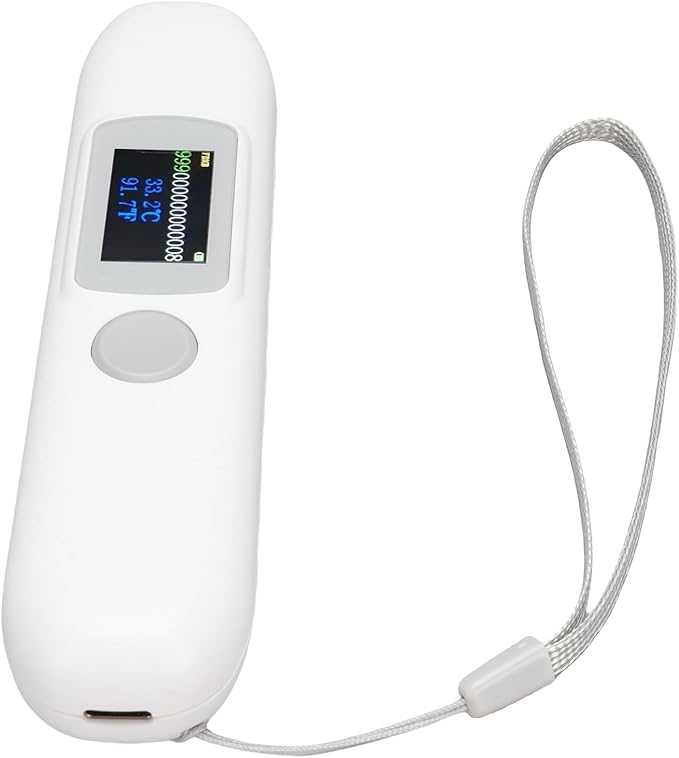 Pet Microchip Reader, Handheld Dog Cat Microchip Scanner Animal Chip ID Tag Reader Scanner with 1.14" Color Screen, for ISO 11784/11785