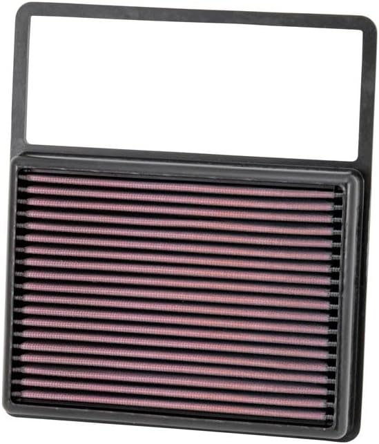 K&N High-Flow Original Lifetime Engine Air Filter: Increase Power: Premium