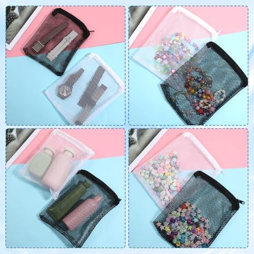 12 Pcs Aquarium Filter Media Bags, 8' X 6'' Extra Fine Mesh Bag Reusable