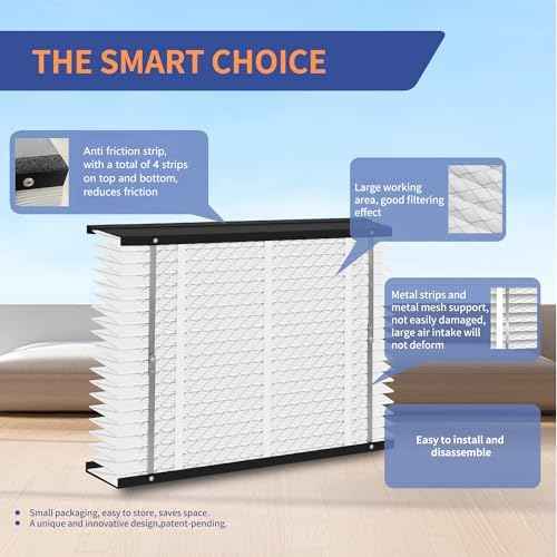 2 Pack 210 Replacement Filter,MERV 11,Compatible with AprilAire 210 Whole House Air Purifiers Models,1210,1620,2210,2216,3210,4200,HVAC Furnace Filter Replacement,20x25x4 Air Filter