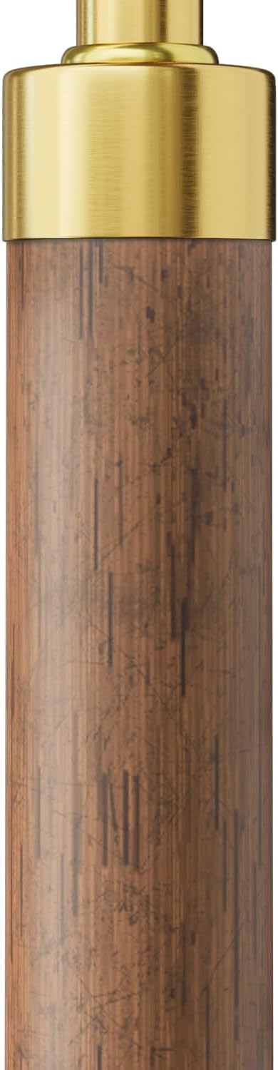 62.5" Wood Floor Lamps for Living Room with Foot Switch Tall Standing Lamp
