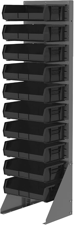 Akro-Mils 30255 AkroBins Plastic Storage Bins, Space-Saving Stackable Bins