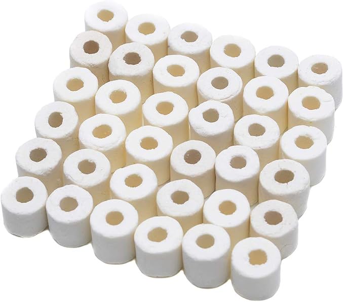 ALEGI Aquarium Premier Bulk Bio Ceramic Rings Filter Media