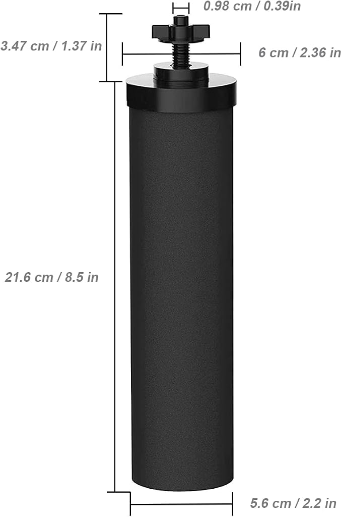 Huining 4PCS Black Filters for Purification Unit Filter Replacement Household