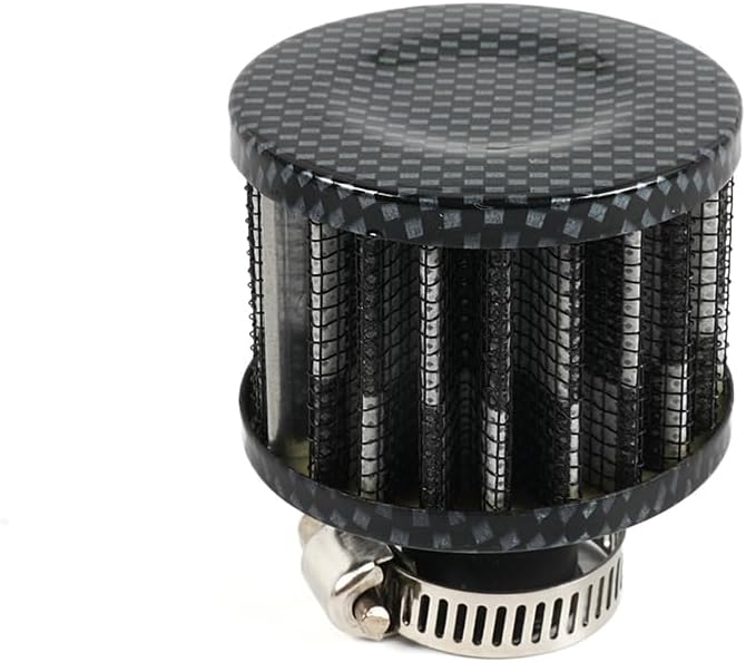 MUGE RACING 2Pcs Air Filter Cold Air Intake Filter Breather 12mm Valve Cover