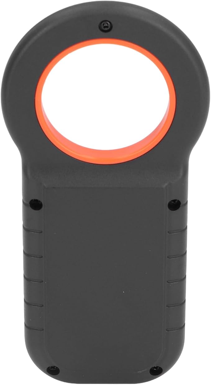 Portable Pet Microchip Reader, ABS Lightweight Dog Cat Scanner with LCD Display, 2.4G Connectivity for EMID FDXB