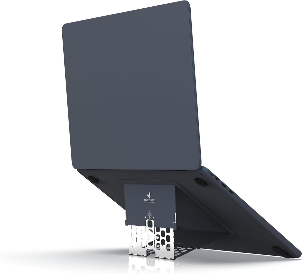 Invisible Laptop Stand, Stick-On 6-Level Riser for Mobile Work