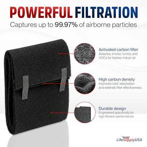 Cut to Fit Activated Carbon Filter Sheet 16x48" - Universal Air